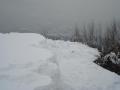 Schneemassen am Dach
